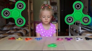 Learn More Colors with SPINNERS! English for Kids. Учим цвета на английском языке со СПИННЕРАМИ!