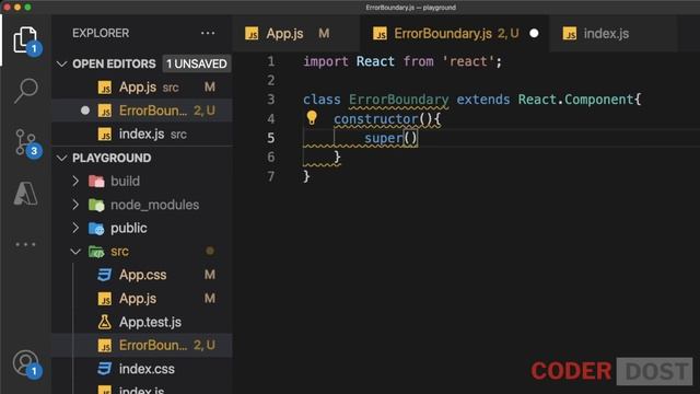 Error Boundary in React JS | Error Handling in React JS | React in Hindi #28 }| #reactjs смотреть онлайн