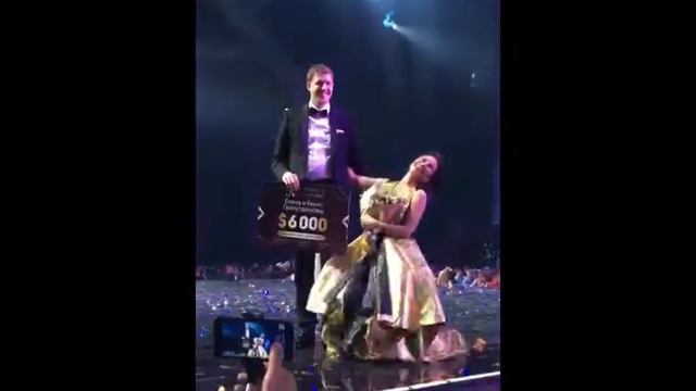 Эмоции через край! Поздравление Бриллиантов   Елена и Ринат Гайнутдиновы смотреть онлайн