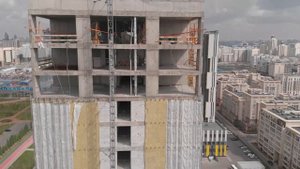 Ход строительства апарт-отеля YE'S - август 2020 г.