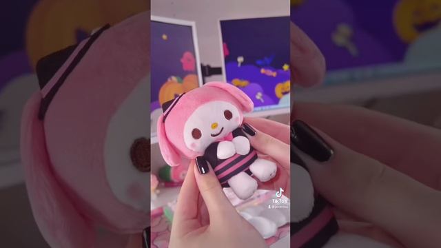 halloween my melody plush unboxing ? #kawaii#asmr#unboxing#cute#sanrio#halloween#shorts смотреть онлайн