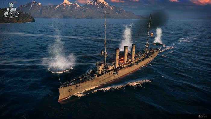 World Of Warships - Германия - Крейсер "Dresden"