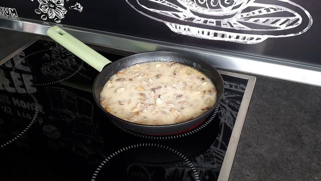 Пошаговый рецепт пасты с грибами в сливочном соусе смотреть онлайн
