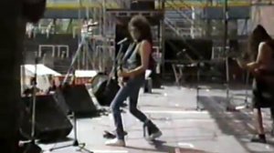 Angel Pezoide : Tocando con HERMES en  el Estadio de Ferro.