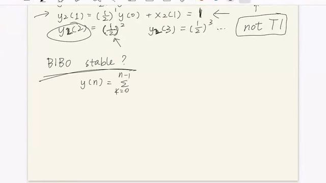 [Digital Signal Processing] LTI Systems, Difference Equations | Discussion 2