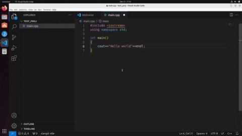How to compile C++ with clang and Visual Studio Code