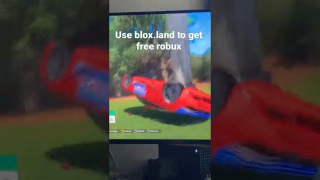 Use blox. Land to get free robux for roblox