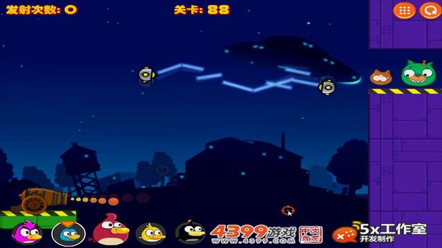 Angry Birds Collection Cannon 4 - RESCUE ALL BIRDS FROM PIGGIES FULL SPACE WALKTHROUGH! смотреть онлайн