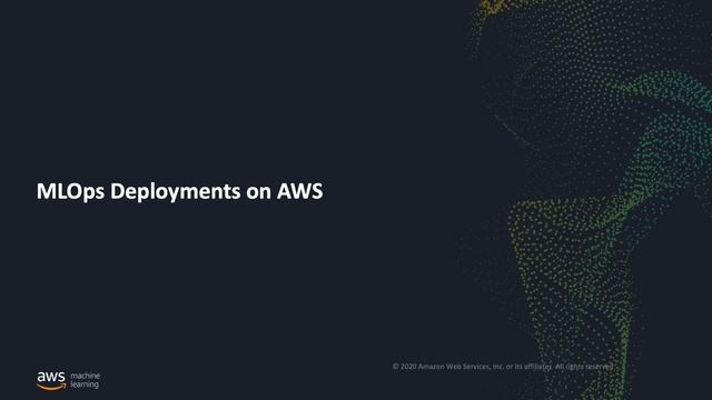 Как организовать DevOps для ML в Amazon Web Services смотреть онлайн