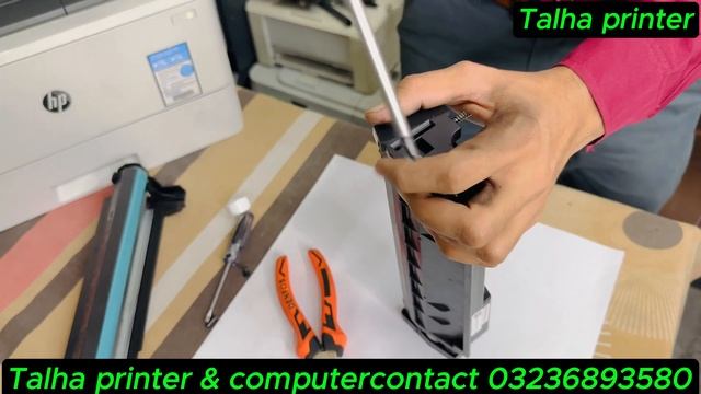 How To HP laser jet pro MFP M426fdn M402 cartridge refill CF226A 26A CF226XF 26X complete guide #hp смотреть онлайн