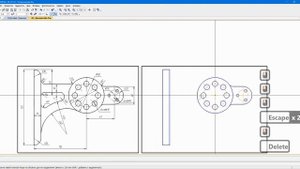 Графическая работа 2, вариант 3 (Кронштейн)