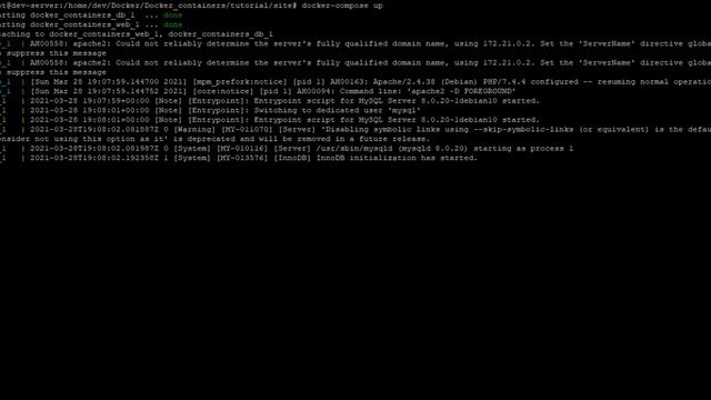 docker-compose смотреть онлайн