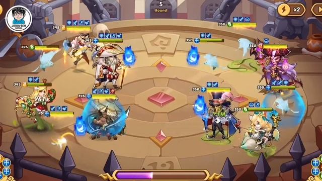 Idle Heroes - Groovy Simpson Style Sustain With V3 Inosuke VS Meta And Russell Sustain Team смотреть онлайн