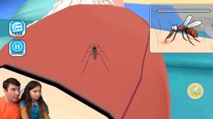 МОЙ ПАПА КОМАР! ЭВОЛЮЦИЯ Mosquito Simulator СИМУЛЯТОР КОМАРА Валеришка