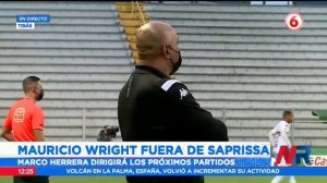 Mauricio Wright fuera del Saprissa tras 7 meses