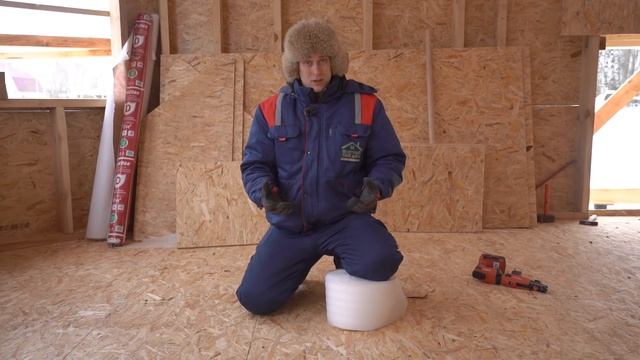 Каркасный дом с полами из СИП. Построй Себе дом. смотреть онлайн