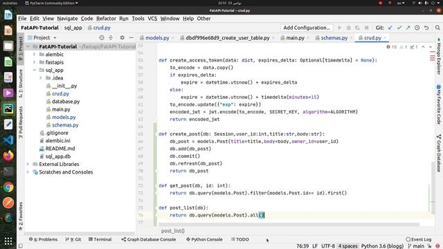FastAPI Tutorial for beginners 05_FastAPI Foreignkey (relationship) смотреть онлайн