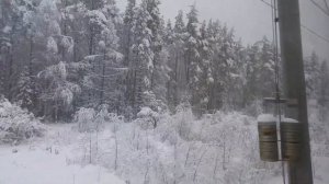 Электричкой из Монино в Москву