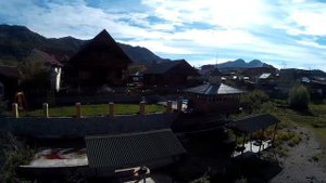 поселок Чамал с высоты птичьего полета