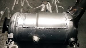 Удаление сажевого фильтра на Toyota Hilux, замена на пламегаситель Tofris в Тольятти