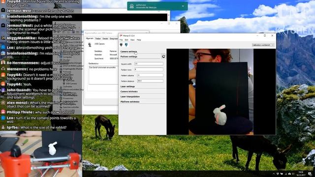 $100 DIY Ciclop 3D Scanner - LIVE laser scanner build and first test!