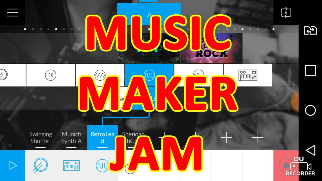 Делай мьюзик. Music Jam программа. Игры в направлении приложение. Maker Jam аккорды.