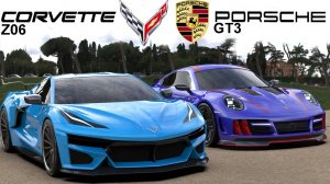2023 Corvette Z06 vs Porsche GT3 - Which is more impressive-