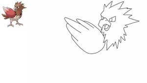 Как легко нарисовать покемона Спироу! #021 | Поколение 1