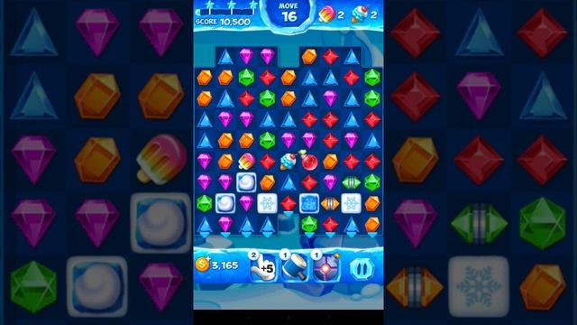 Jewel Pop Mania:Match 3 Puzzle Level 161 ( Ice Cream Town Episode ) - Walkthrough ( No Booster ) смотреть онлайн