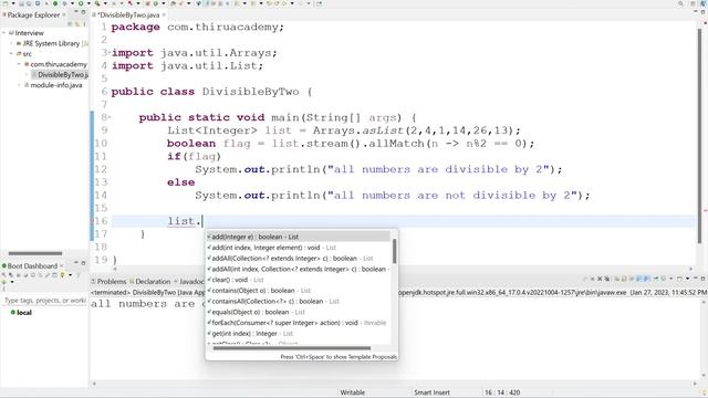 Separate Even number list & Odd Number list from given list of numbers in Java 8 || Thiru Academy смотреть онлайн