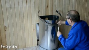 Как облицевать печь для бани камнем? Камень для облицовки печи в бане.  Набор Ферингер.
