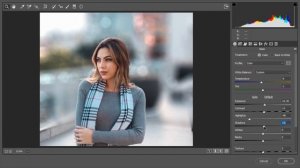 Create cinematic Bokeh Blur in photoshop