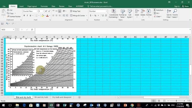 RHCALC: Humidity and heat index calculations in Excel смотреть онлайн