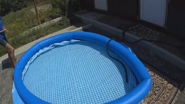Как наполнить бассейн быстро
