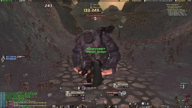 194 WoW Classic Single Player - Захват башен в Чумных Землях (ч.2)