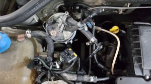 Fiat Doblo 1,3 дизель, топливный фильтр