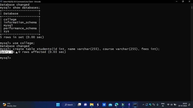 how to create table in MySQL in hindi | urdu #mysql  #mysqltutorial