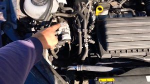 GOLF 7 TGI /Фольксваген гольф 7 с заводским ГБО / Дерево упало на машину