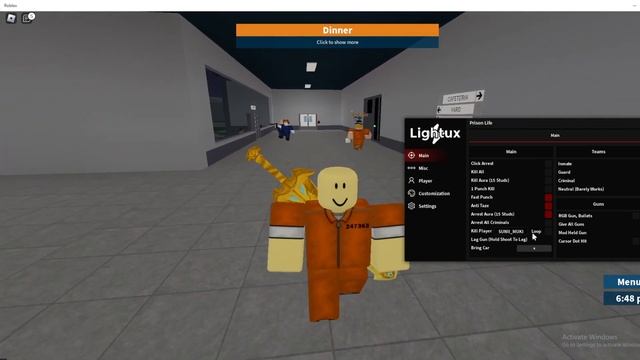 PRISON LIFE SCRIPT | ANTI DEATH, KILL ALL, GUN SKINS MORE! | MOBILE, PC SUPPORT | ROBLOX PASTEBIN смотреть онлайн