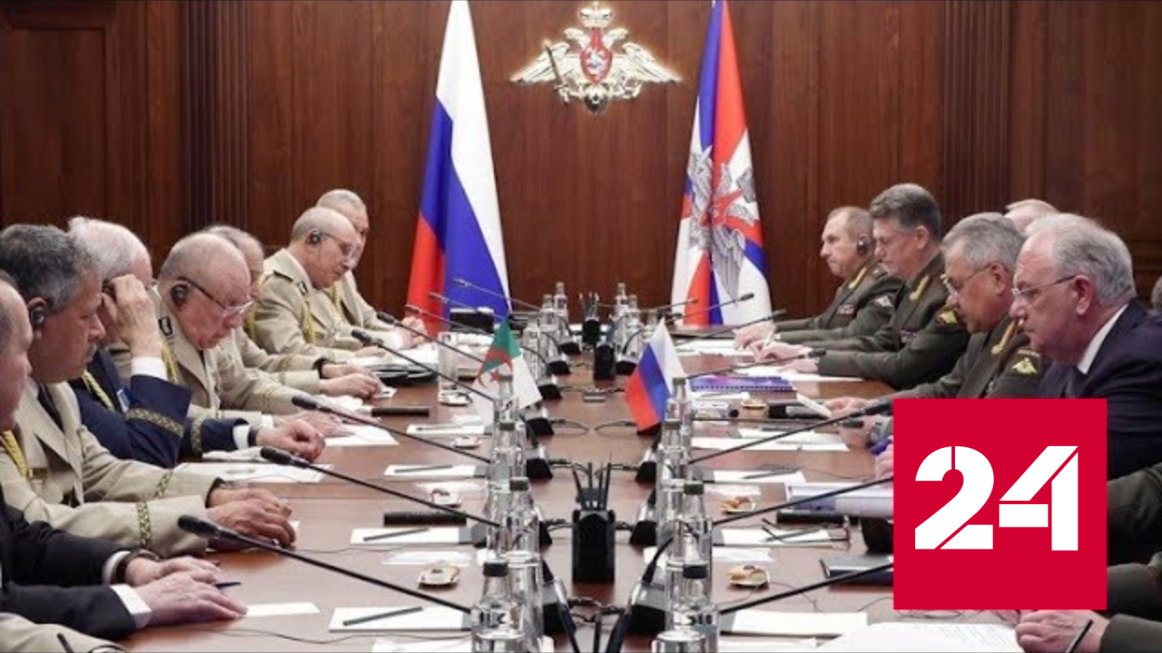 Шойгу провел переговоры с начштаба армии Алжира - Россия 24