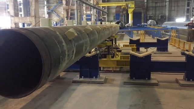 Транспортное оборудование для участка нанесения ППУ покрытия на трубы смотреть онлайн