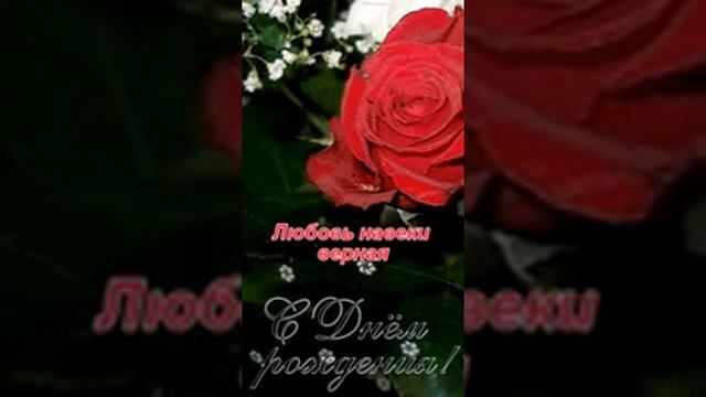 С Днем Рождения! Прекрасное поздравление! Хорошая музыка! Поздравление с Днем Рождения! Открытка!