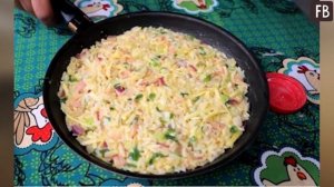 Всегда варю риса немного больше, чтобы на второй день приготовить вкусный завтрак для всей семьи