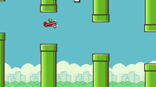 Flappy Bird but with Gummibär the Gummy Bear! смотреть онлайн