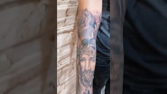 Татус ръкав от "Velev Tattoo Art" гр. Пловдив