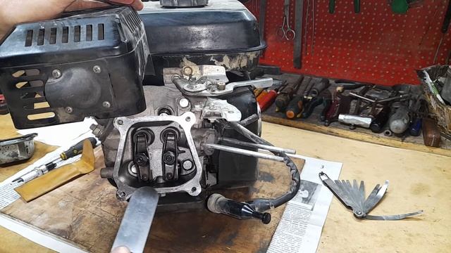 Регулировка клапанов 160F/168F/170F/178F/188F/190F/200F/HONDA GX 190/200/390