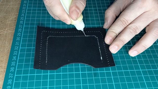 Минималистичный кошелек для дочки своими руками. Выкройка в PDF. смотреть онлайн