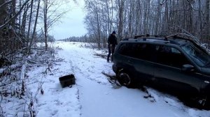 Нива Тревел. ФИАСКО... Оторвал бампер в тайге. Экспедиция к заброшенному ХРАМУ на берегу озера.