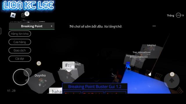 ?Roblox script hack ?| ?breaking point?|script made by asgar#3199|Mobile/PC|Lion Kc Lee