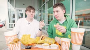 Brits try Whataburger for the first time!